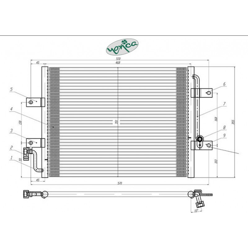 Klima Kondenseri Albea 1.3 Jtd
