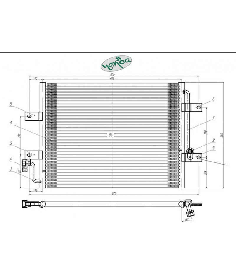Klima Kondenseri Albea 1.3 Jtd