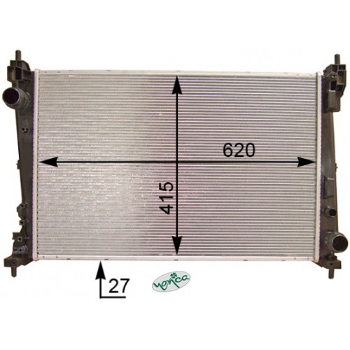 Radyat&ouml;r Doblo 1.6 Dmtj-2.0 Dmtj-Bravo II 1.9 Dmtj-2.0 Dmtj